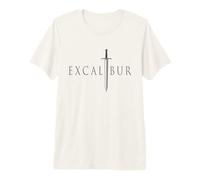 Excalibur L'épée légendaire dans la Pierre du Roi Arthur 4 T-Shirt Haut de Gamme