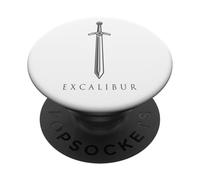 Excalibur L'épée légendaire dans la Pierre du Roi Arthur PopSockets PopGrip Adhésif