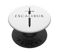 Excalibur L'épée légendaire dans la Pierre du Roi Arthur PopSockets PopGrip Adhésif
