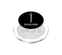 Excalibur L'épée légendaire dans la Pierre du Roi Arthur PopSockets PopGrip pour MagSafe