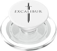 Excalibur L'épée légendaire dans la Pierre du Roi Arthur PopSockets PopGrip pour MagSafe