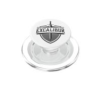 Excalibur L'épée légendaire dans la Pierre du Roi Arthur PopSockets PopGrip pour MagSafe