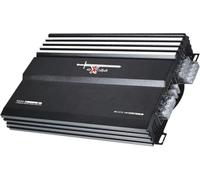 Excalibur X500.4 4 Canaux Amplificateur Audio Voiture Haut Parleur Auto | 4x60 W RMS / 2000 W crête, >85 dB, 2 Ohm, 20 Hz-20 kHz - amplificateur MOSFET - pour equipement audio et caisson de basse