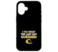 Excavateur opérateur de précision classement équipement Lourd Coque pour iPhone 16