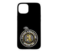 Excavator Future Excavator Excavator Pelle à Corde Conducteur d'excavatrice Coque pour iPhone 15 Plus