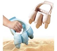 Excavator Sand Shovel, 2-Piece Hand Claw Scoop, Strong Digging Tool, Secure Play Accessory, Functional Build for Kids Girls Boys Indoor Outdoor Yard Patio Kindergarten Pool Lake Summer Winter