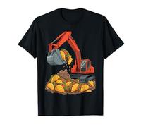 Excavator Tacos Funny Cinco De Mayo Construction Mexican Tee T-Shirt