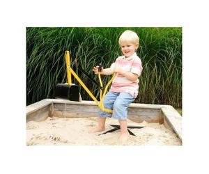 Excavatrice Assise - Pour Enfants, Rotative Jaune Et Noir TU