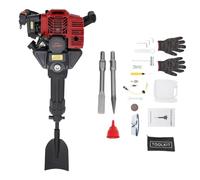 Excavatrice d'arbre de jardin 52 CC | Machine à creuser d'arbres 3 types de têtes de coupe