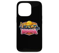 Excavatrice de Construction Mama pour garçon, Fils, Enfants, fête des mères, Maman Coque pour iPhone 13 Pro