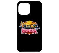 Excavatrice de Construction Mama pour garçon, Fils, Enfants, fête des mères, Maman Coque pour iPhone 13 Pro Max
