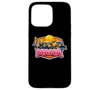 Excavatrice de Construction Mama pour garçon, Fils, Enfants, fête des mères, Maman Coque pour iPhone 15 Pro Max