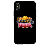 Excavatrice de Construction Mama pour garçon, Fils, Enfants, fête des mères, Maman Coque pour iPhone X/XS