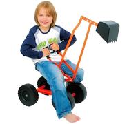 Small Foot Design – Pelleteuse sur roues 4628 – Jouet de sable pivotante à 360° dès 3 ans – Noir