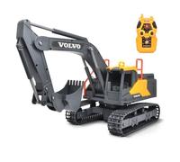 Excavatrice/Pelleteuse radio télécommandé - DICKIE TOYS - Licence VOLVO - 60cm - 2,4 Ghz - Son et lumière