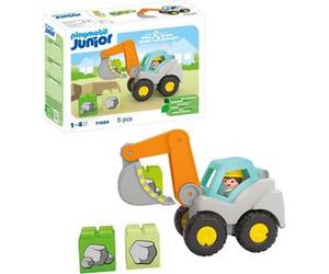 Excavatrice Playmobil Junior 71684 - Jouet Éducatif pour Enfants