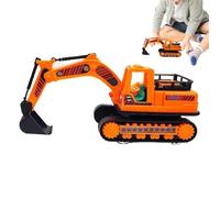 Excavatrice Push Car - Rotation Inertia Véhicule | Camion De Construction De Simulation À 360 Degrés, Jouet De Mouvement Éducatif, Machine À Tout-petits Durable, Idée Cadeau Créative Pour Les