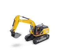 Excavatrice radiocommandée Mondo Motors, modèle à l'échelle 1:24, Batterie Rechargeable Incluse, mouvements contrôlables par télécommande, Jouet pour Enfants 63847