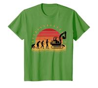 Excavatrice rétro évolution, chantier, pelleteuses T-Shirt