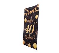 EXCEART 1 Ensemble Bannière de Fond Anniversaire Décoration de Fête pour Accessoire Photo Extérieur et Intérieur Ajoute Ambiance Festive à Événements