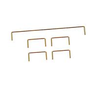 EXCEART 1 Ensemble Set de Câbles Acier Inoxydable pour Clavier Mécanique Amélioration de Stabilité Dactylographie Compatible avec Shift Entrée et Installation Facile et Fiable