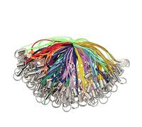 EXCEART 1 Jeu Corde De Suspension Pour Téléphone Portable Lanière Diy Accessoires Pratiques Élégants Pour Éviter Chutes Décorer Couleur Aléatoire 100 Pièces