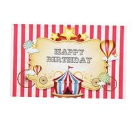 EXCEART 1 Pièce Fond décorations de fête de Carnaval décorations de fête à thème Carnaval Home Decoration Fashion bac Linge décors de Photo de Carnaval Accessoires de Photo de Carnaval