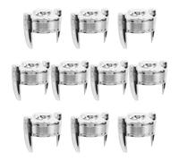EXCEART 10 Pièces Bouchon de Rechange pour Flacon de Parfum 15mm | Forme Trophée, Fermeture Lisse sans Bavure, pour Col Ancien et Bouteille Verre 15mm, Voyage Professionnel