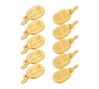 EXCEART 10 Pièces Breloques Bracelet Amulette en Alliage, Diy, Adultes