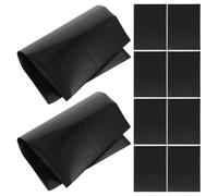 EXCEART 10 Pièces Tableau Mémo Magnétique Effaçable Noir, pour Fer