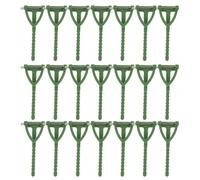 EXCEART 100 Pcs Épingles à Boutonnière de Mariage, Clips de Corsage en Forme de T, Supports de Broche Triangulaires Verts pour Fleuriste et DIY