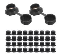 EXCEART 100 Pièces Capuchons Étanches Installation Rapide, Gris, pour Vis | Couvre-vis Imperméables, Usage sur Toits Acier, Carports Métalliques, Fabrication Plastique et Fer, Lot 1