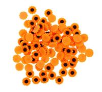 EXCEART 100 Pièces Charms Résine de Fleurs Marguerites pour Diy Accessoires de Scrapbooking Décoration
