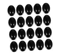 EXCEART 100 Pièces Nez de Materiel de Bricolage Toys kiddikutter The Toy jouyet Peluche Googly Jouets Nez de poupée décoratif matériaux de poupée de Bricolage Plastique Black