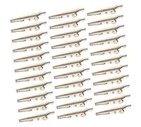 EXCEART 100 pièces Pinces Crocodile Fer Durables pour Test Électrique Clips de Câble pour Mesure de et Tension