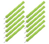 EXCEART 12 Pièces Kit D'outil à Spirale pour Quilling en Plastique et Acier Inoxydable Vert, Stylo à Papier pour Fabrication de Cartes Diy, Facile à Ranger pour Usage Domestique