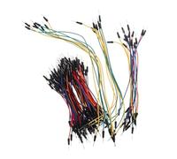 EXCEART 130pièces Module Alimentation pour Plaque Essai Câbles de Connexion Mâle-Femelle Câble de Connexion Rapide Fil Électronique