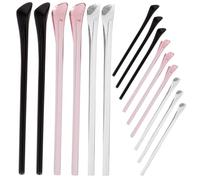 EXCEART 15 pièces Embouts Antidérapants pour Branches de Lunettes Protections Confortables pour Accessoires pour Maintien Sécurisé Extérieur Noir Blanc Transparent et Rose