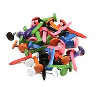 EXCEART 150pièces Mini Brads Colorés Ronds Pastel Pour Scrapbooking Artisanat Et Projets Attaches Mini Pour Créations Manuelles