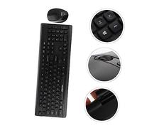 EXCEART 1Ensemble Clavier Et Souris Ergonomique Ultra Mince USB Silencieux Et Pratique pour Bureau Et Maison