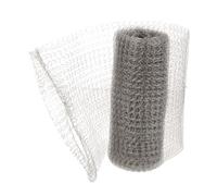 EXCEART 1Rouleau Filtre Pour Tuyau De Linge à Peluches Et Cheveux Accessoire De Vidange Acier Inoxydable Collecte Des Débris