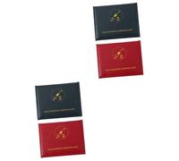 EXCEART 2 Ensembles Ensemble De Cartes Porte-Cartes À Double Porte-Cartes Porte-Cartes Couvercles pour Fentes pour Cartes Protecteur De Cartes D'Identité Couverture 2 pièces * 2