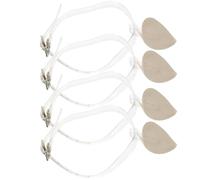 EXCEART 2 Paires Sangles de Chaussures Invisibles en Cuir Microfibre pour Talons Hauts, Design Ergonomique Coussinets de Soutien, pour Longues Marches