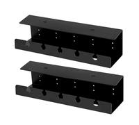 EXCEART 2 Pcs Organisateur de Câbles de Bureau en PS Espace Multifonctionnel et Fixation sans Perçage pour Bureau et Salle D'études