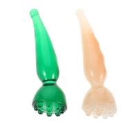 EXCEART 2 Pièces Bâton de Massage en Résine, Stylo de Massage Thaï Portable, pour Points D’acupression du Visage Corps, Léger, Usage Maison et Voyage