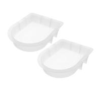 EXCEART 2 Pièces Moule en Silicone pour Résine Époxy D'arche, Facile à Démouler, Polyvalent pour DIY Décoration Créative Salon et Bureau