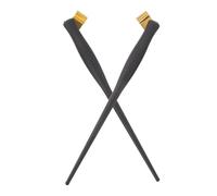 EXCEART 2 Pièces Porte-plume de Calligraphie Noir, Métal Plastique | Pointe Remplaçable, Inclinaison Oblique, Finition Élégante, Usage Précis sur Papier, pour Atelier et Bureau