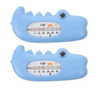EXCEART 2 Pièces Thermomètre de Bain pour L'eau du Bain Thermomètre de Température Afficheur de Température Pp pour Spas et Baignoires Lecture Précise Léger