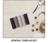 EXCEART 20 Pelotes de Fil à Coudre en Polyester 100 M Chacune Assortiment de 20 Couleurs Foncées Kit de Fils à Broder pour Couture à la Main Quilting Loisirs Créatifs et Réparations