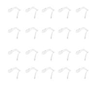 EXCEART 20 Pièces Coussinet Nasal en Plastique pour Lunettes, Protection Confortable et Résistante à L'usure, Adapté pour Ponts de Nez de Lunettes au Bureau Sport